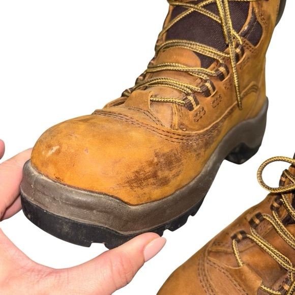 Red Wing 2327 Steel Toe Water Proof Oil Resistant Work Boots Women’s 7.5 Sturdy - Picture 14 of 16